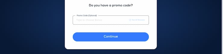 Enter a BetUS Promo Code