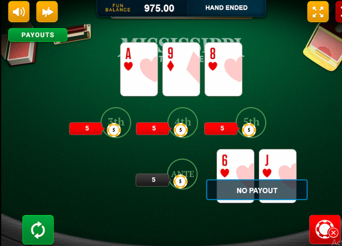 How to Play Mississippi Stud Poker Rules & Guide