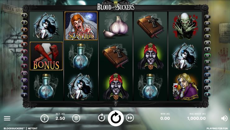 Blood Suckers by NetEnt