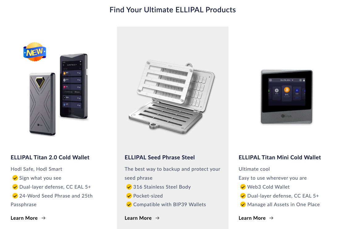 Ellipal Products