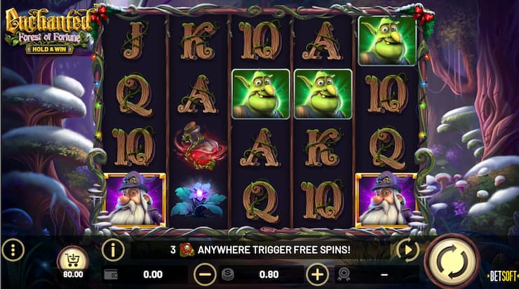 Enchanted forest of fortune slot