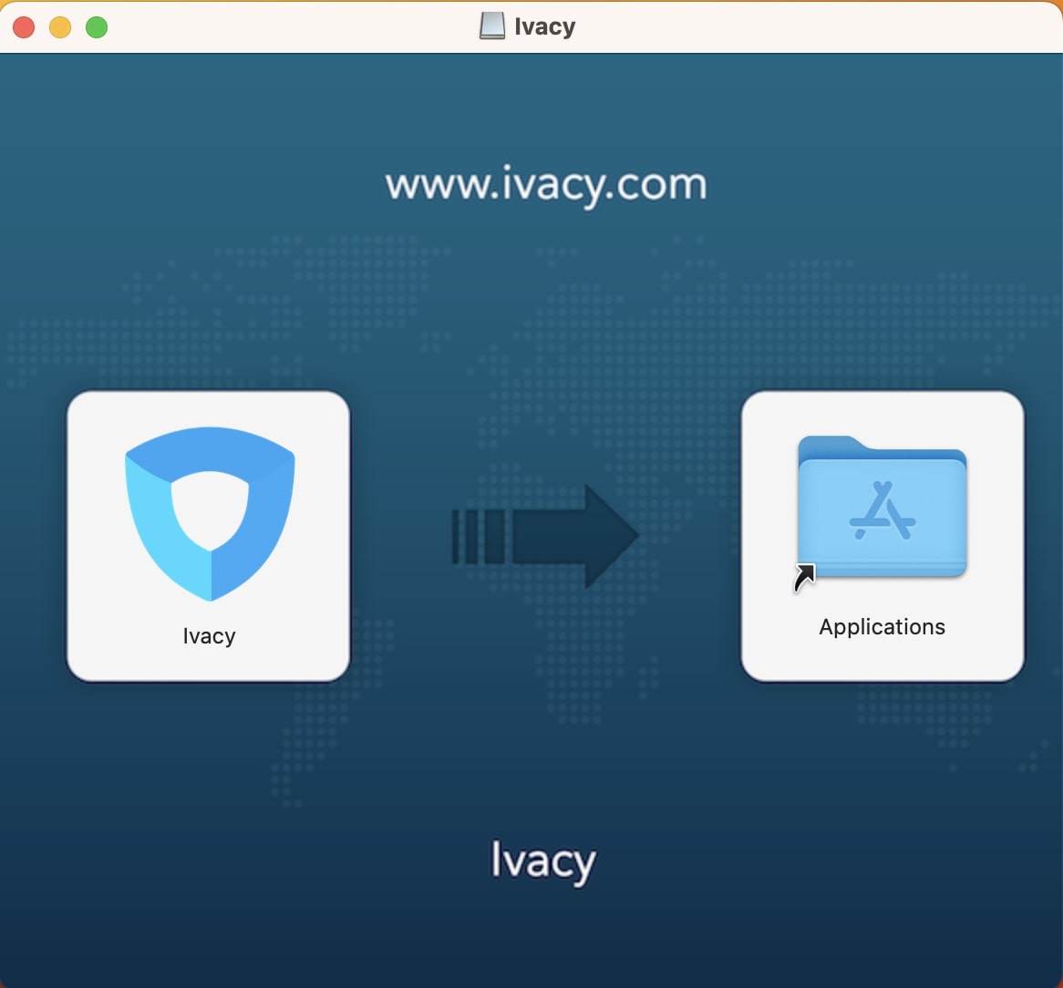 Ivacy VPN 설치 화면