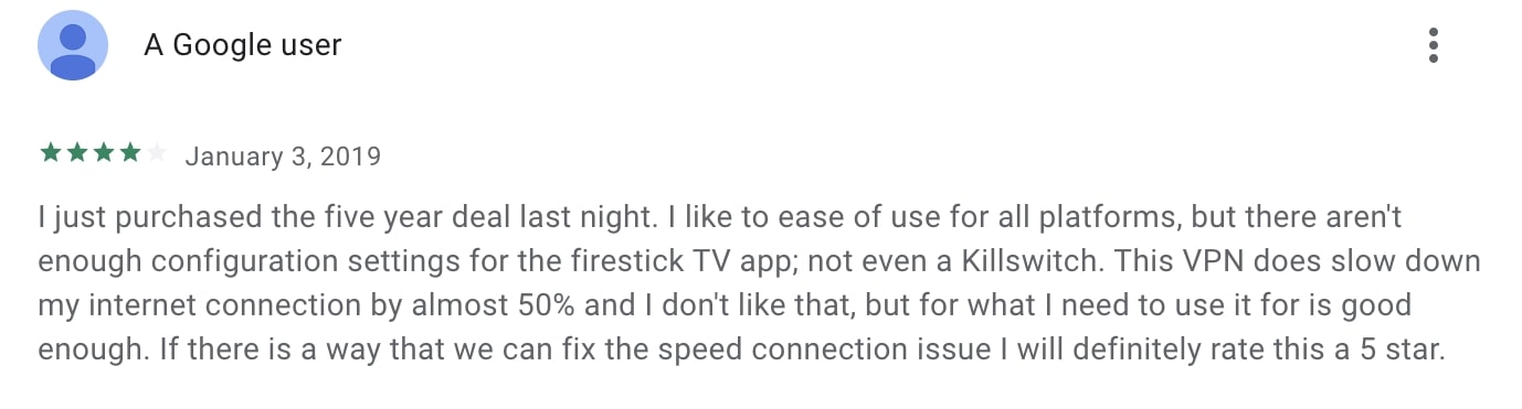 Ivacy VPN 구글 후기