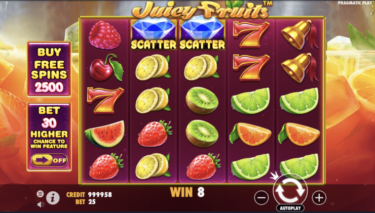 Juicy Fruits slot by Pragmatic Play