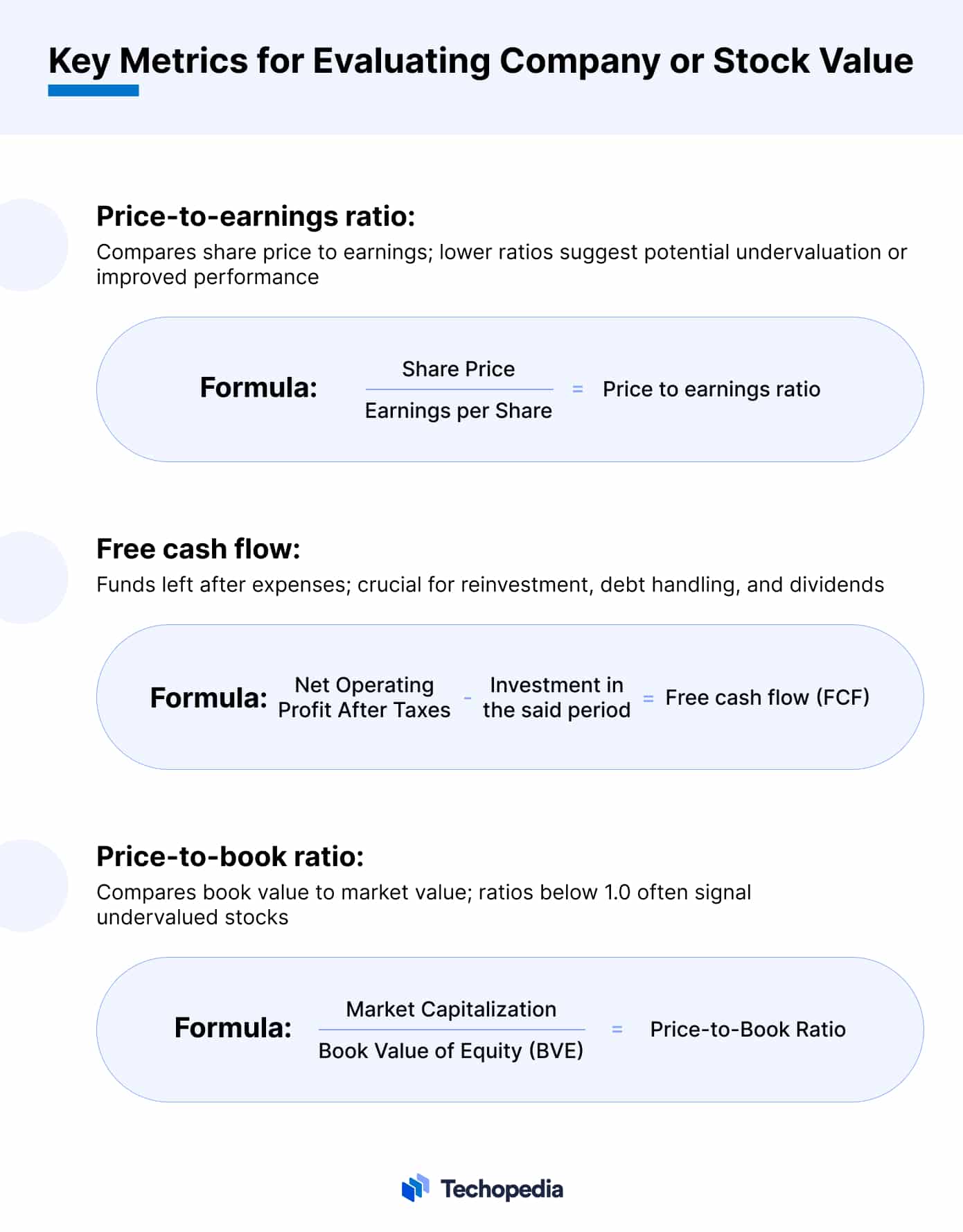 Key Metrics for Evaluating Company or Stock Value