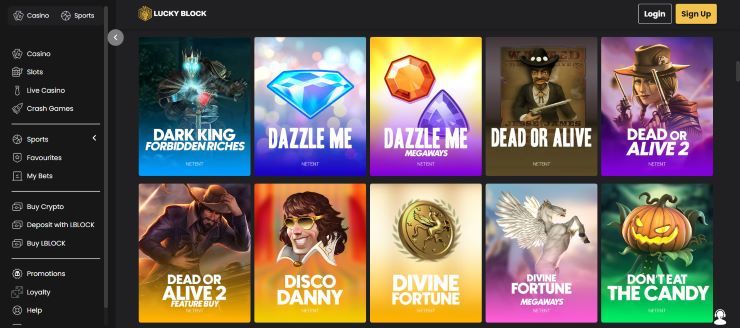 Lucky Block NetEnt Games