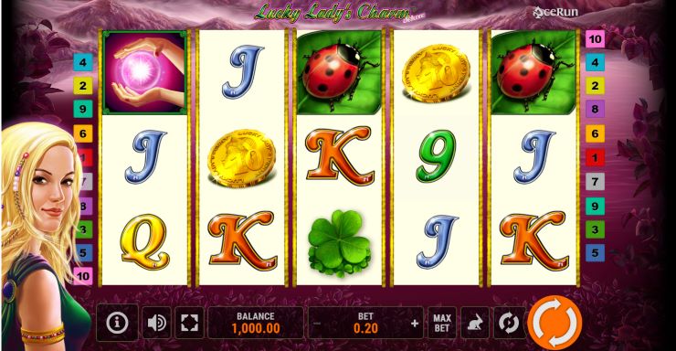 Novomatic Lady's Lucky Charm