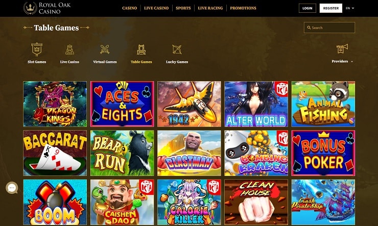 fishing casino real money