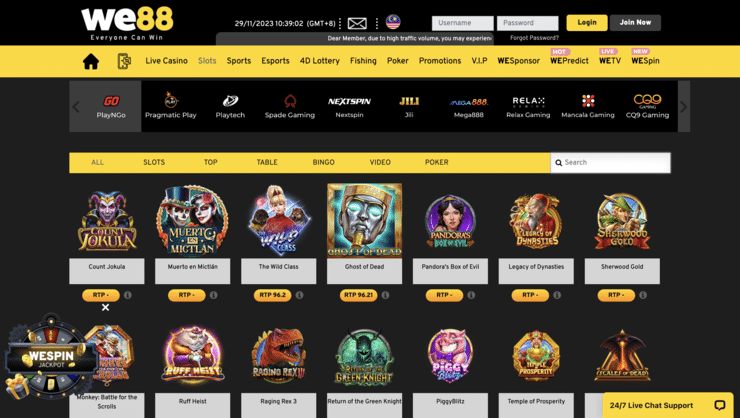 We88 Malaysia DuitNow Casino