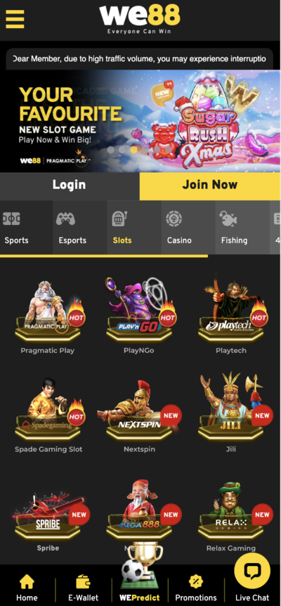 We88 Malaysia Casino App