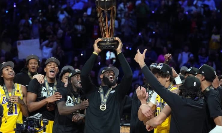 LeBron Anthony Davis Lakers championship