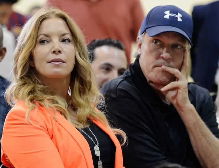 Jeanie and Jim Buss