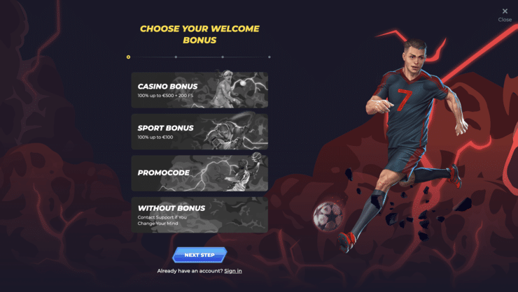 Powbet Choose Welcome Bonus