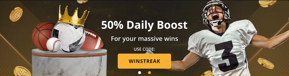 BetWhale review 50% daily boost