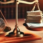 BTC and the USD on scales