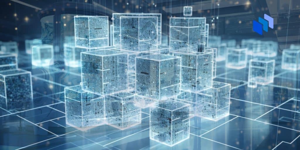 A representation of the blockchain