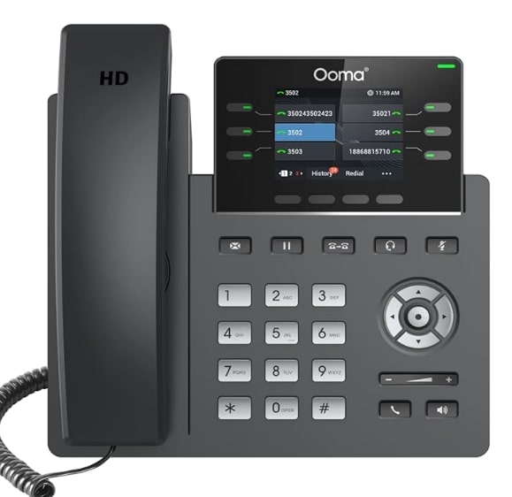 An image of a video phone
