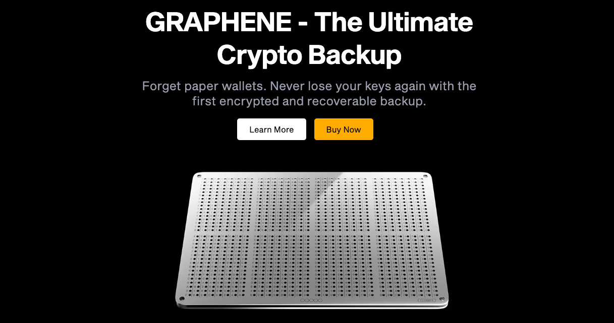 Web Page of NGrave's Graphene