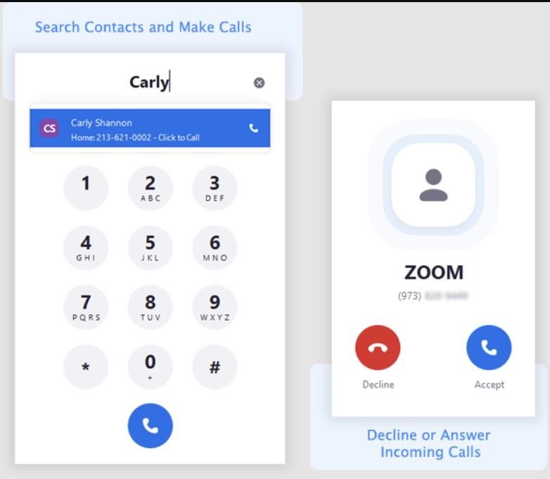 Zoom Calling Function