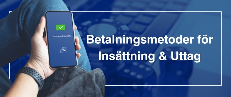 Betalning för insättning på utländskt casino