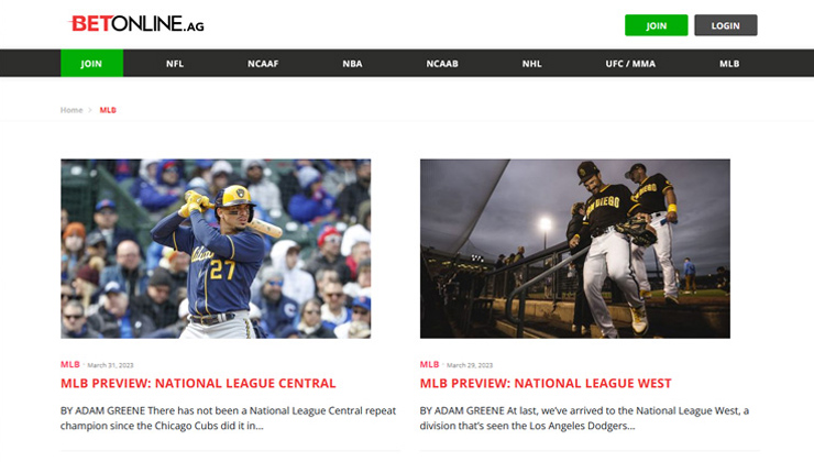 BetOnline MLB News Insights
