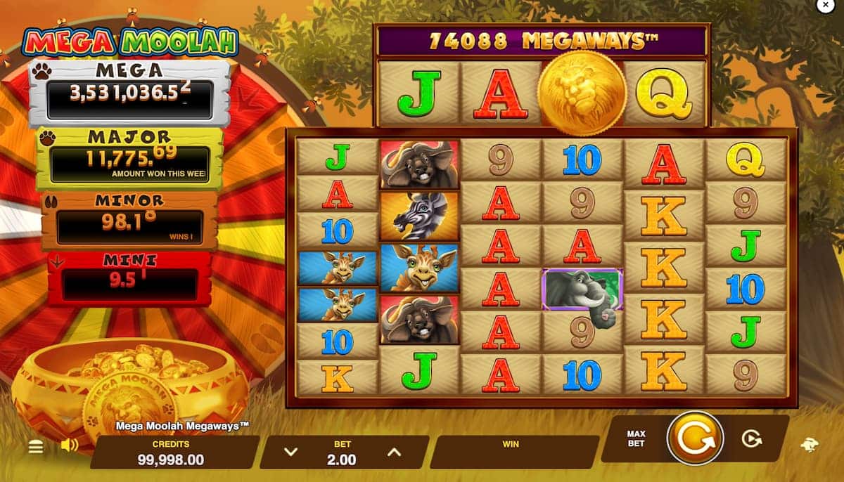Mega Moolah Megaways