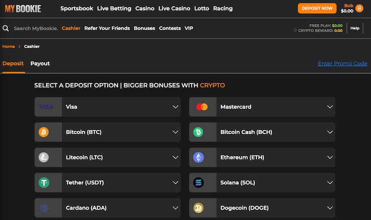 Make a deposit