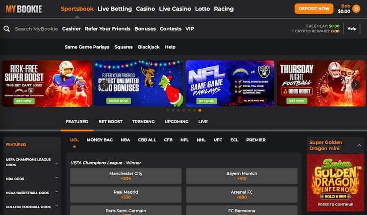 Place a bet