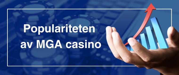 Visuell ökning av spel på MGA casino