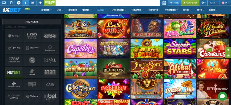 1xbet NetEnt Casino