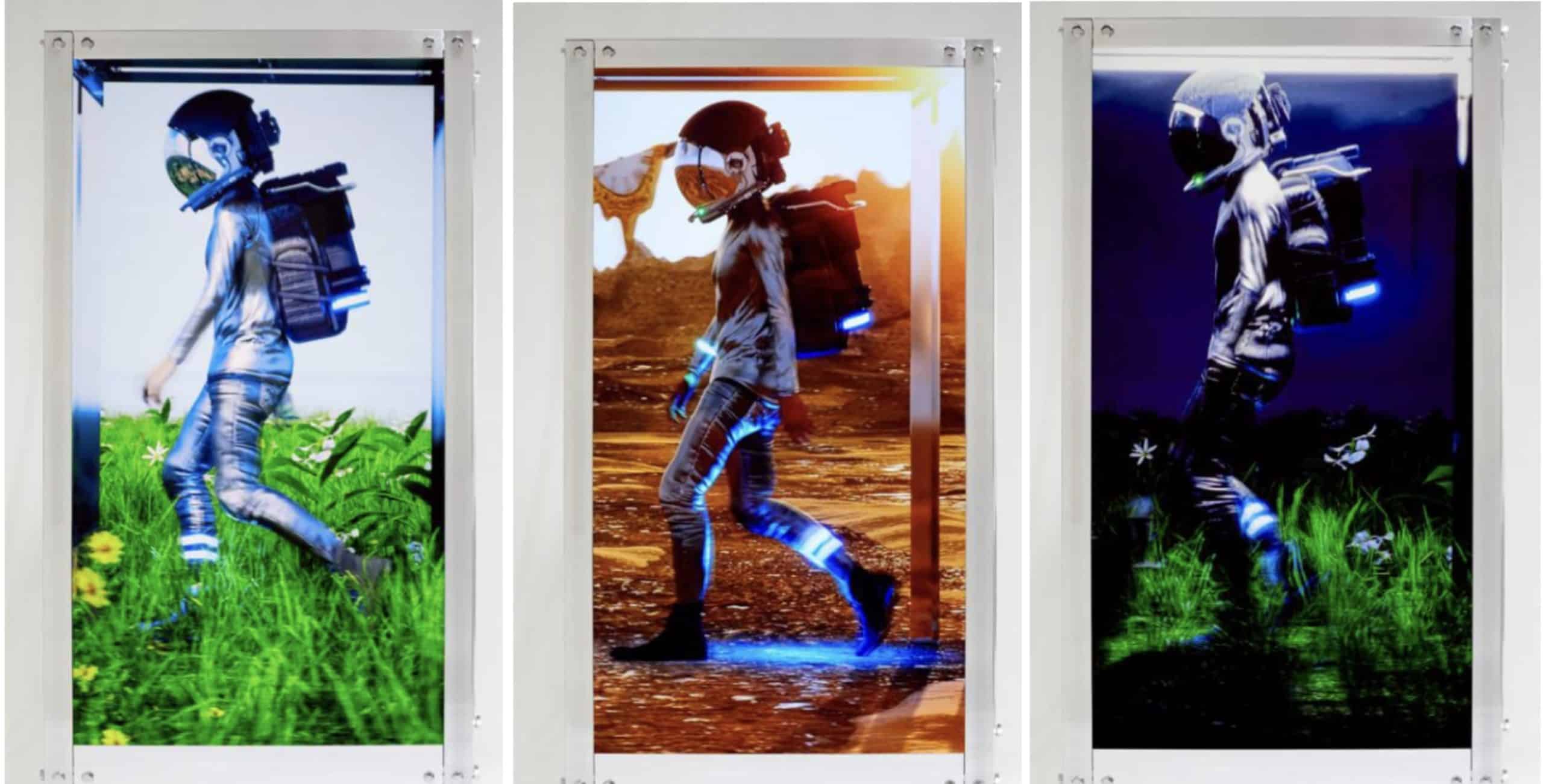 Beeple's Human One: the artist’ first-ever dynamic physical artwork + video NFT