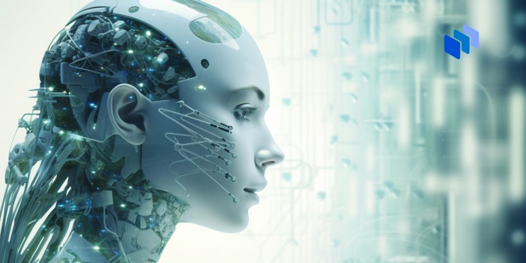 A robot's head