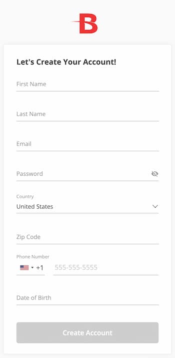 Open an account