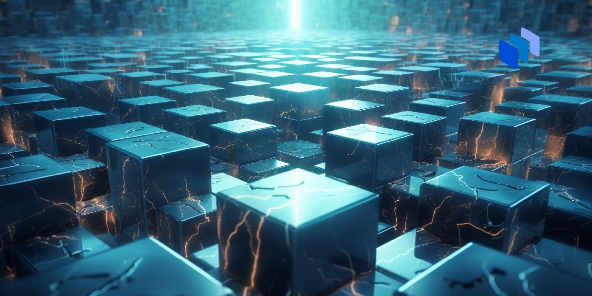 A representation of the blockchain
