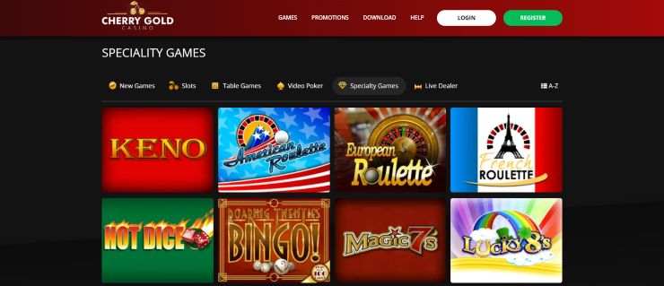 Cherry Gold RTG Specialty Games