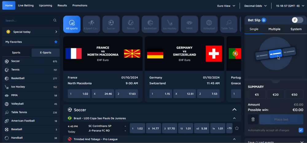 CryptoBetSports Sportsbook