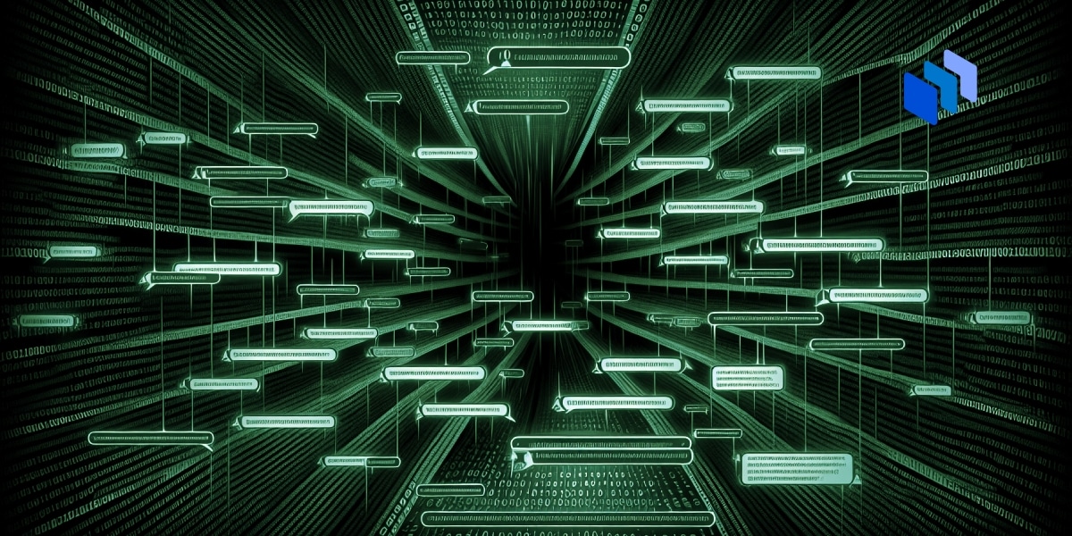 Messages on the Dark Web