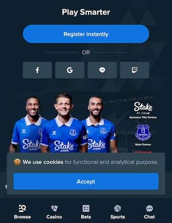 Stake best betting sites in India