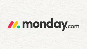 A logo of Monday CRM