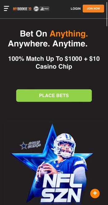 MyBookie Welcome Bonus