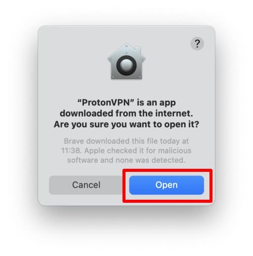 Open Proton VPN