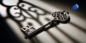 A password key in shadows