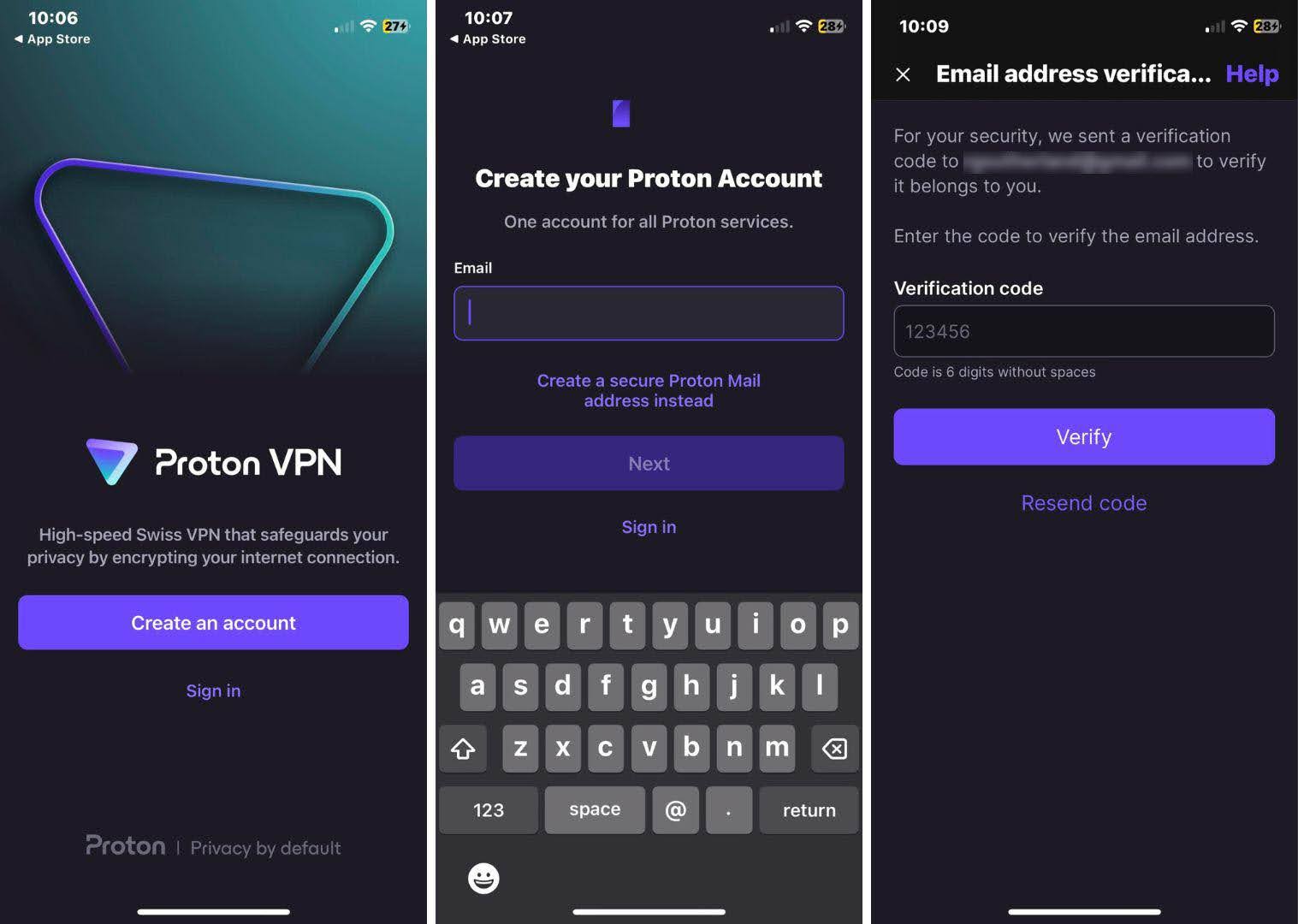Sign In to Your Proton VPN Account