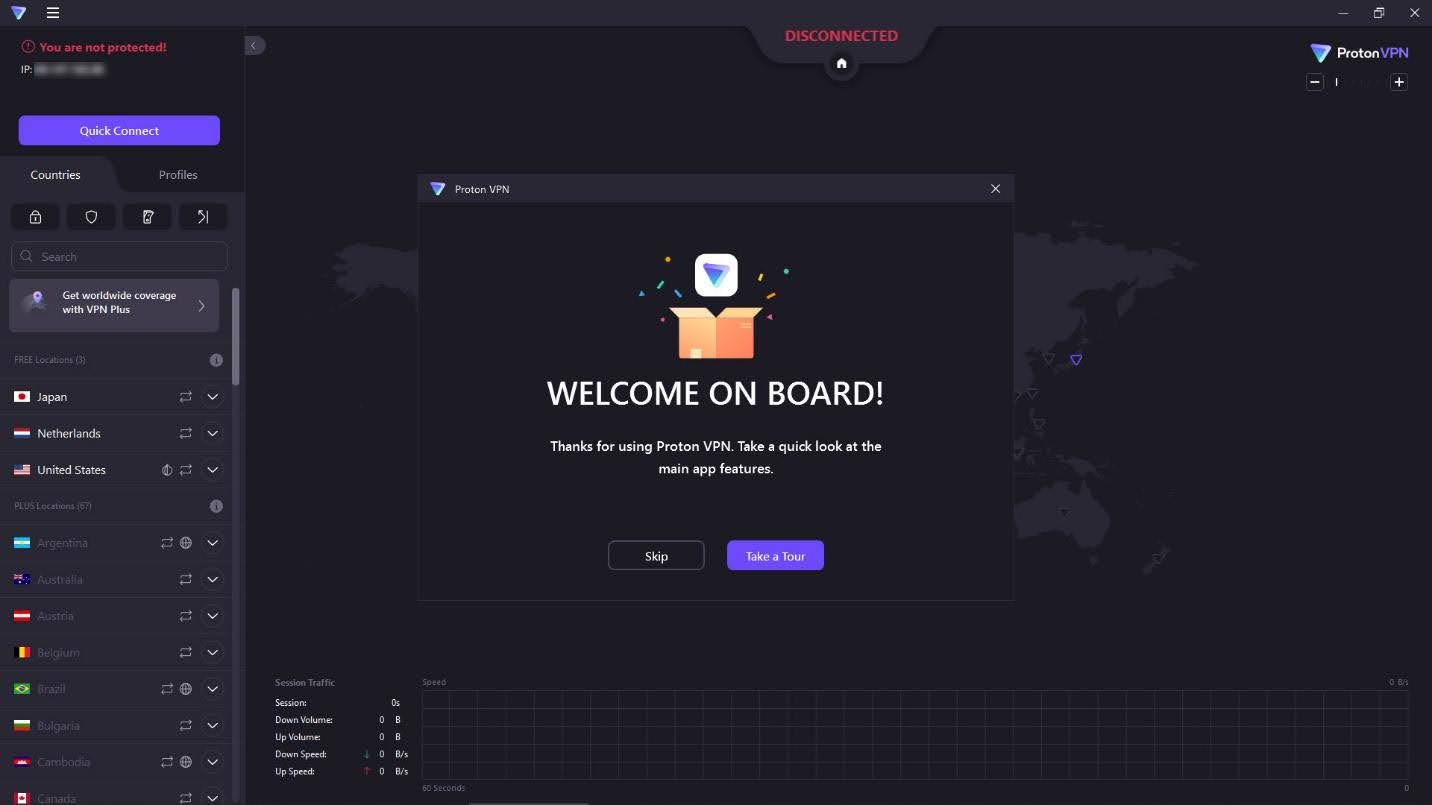 Connect to a VPN Server