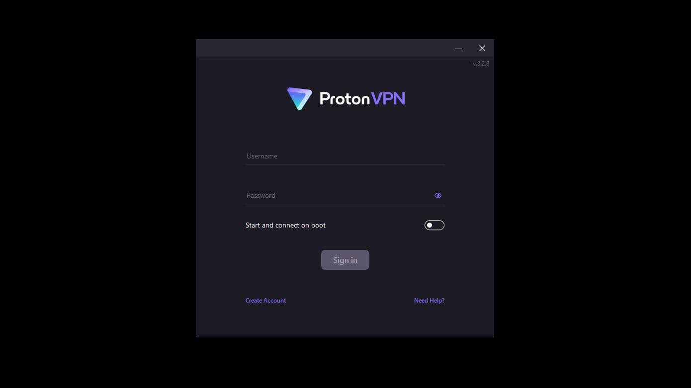 Log In to Proton VPN