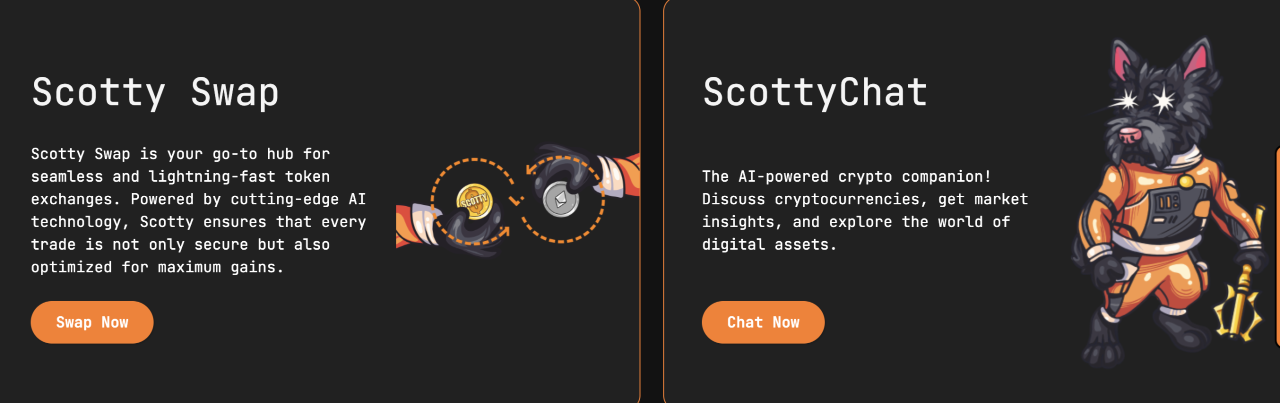 Scotty the AI features