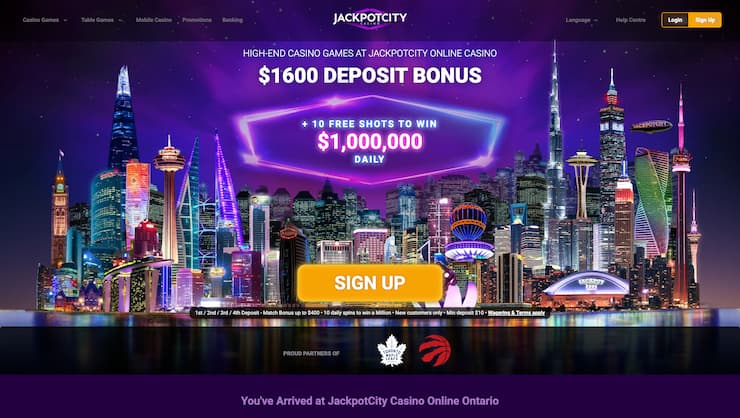 JackpotCity eCheck Casino Canada
