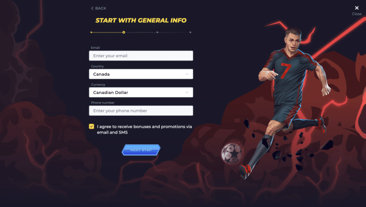Step 1: Register with Powbet