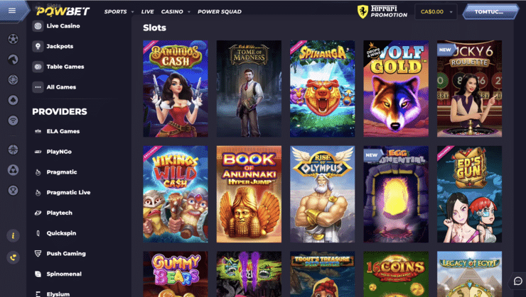 Powbet Online Slots