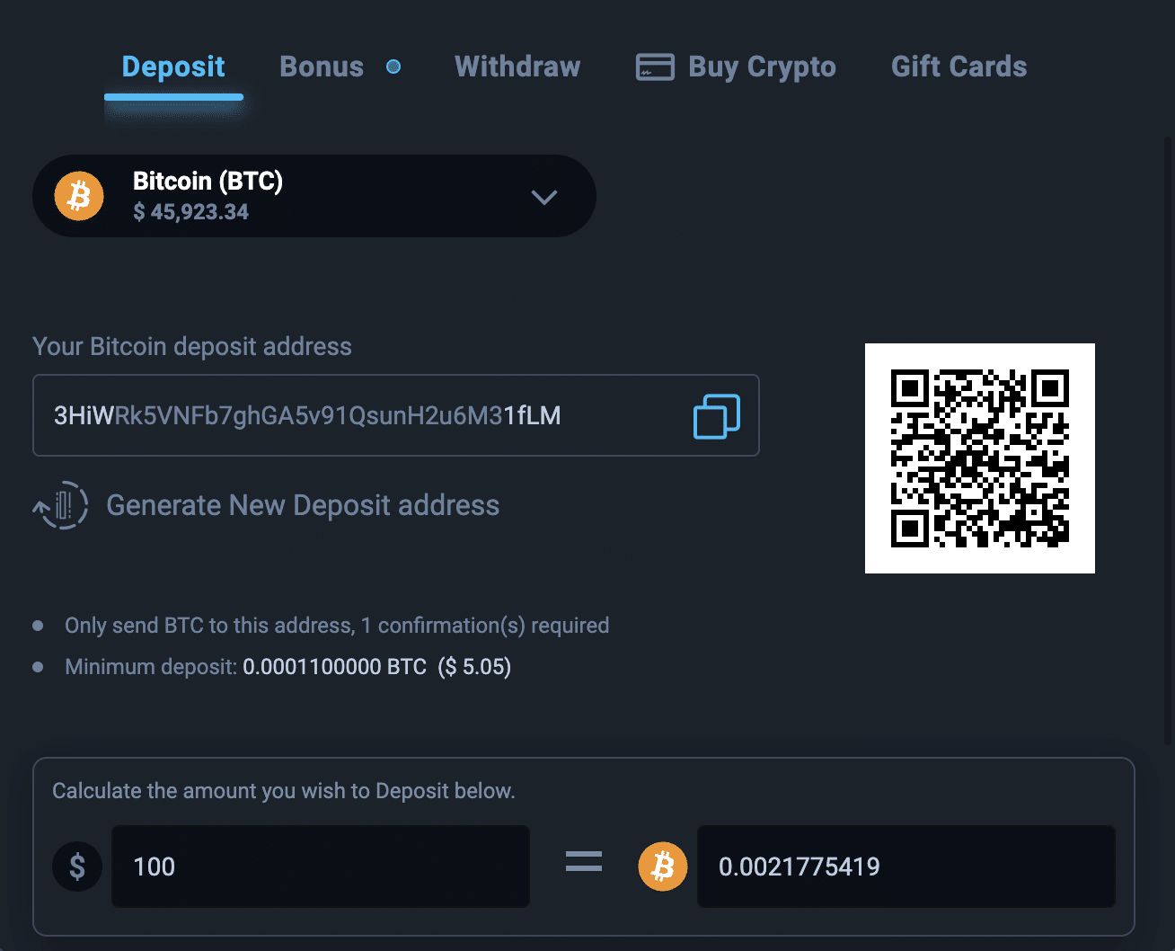 Thunderpick casino deposits